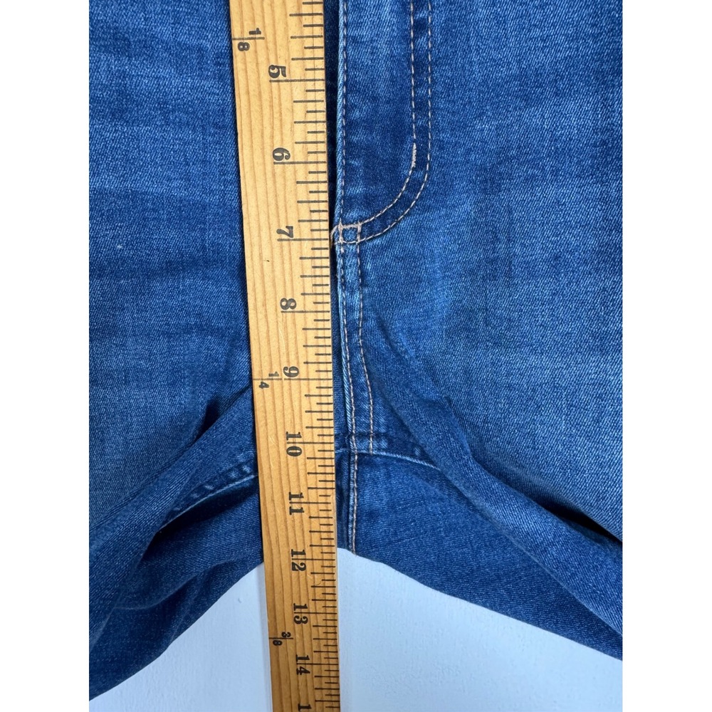 Flattering Democracy Womens 12 Ab-solution Skinny Jeans Blue Medium Wash Stretch - Picture 5 of 11